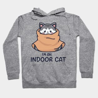 I'm An Indoor Cat. Funny Hoodie